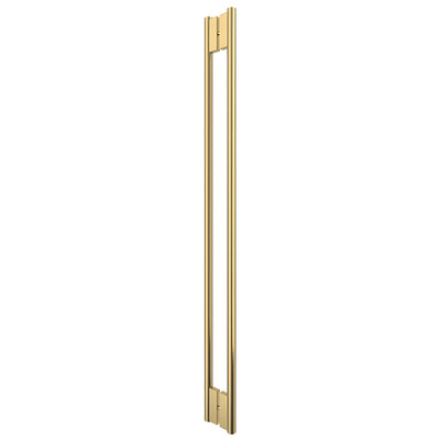 CRL Brushed Bronze 60" Hollow Premium Handle C-Style