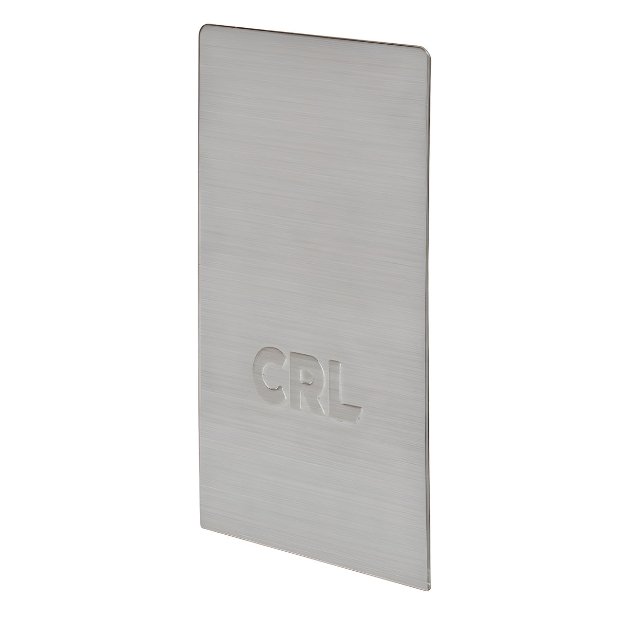 CRL 316 Brushed Stainless End Cap for B7S Series Heavy-Duty Square Base Shoe