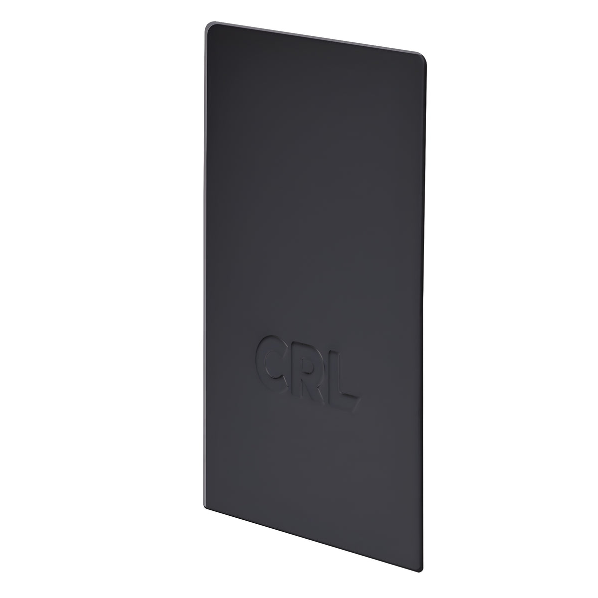 CRL Matte Black End Cap for L25S Series Standard Square Base Shoe
