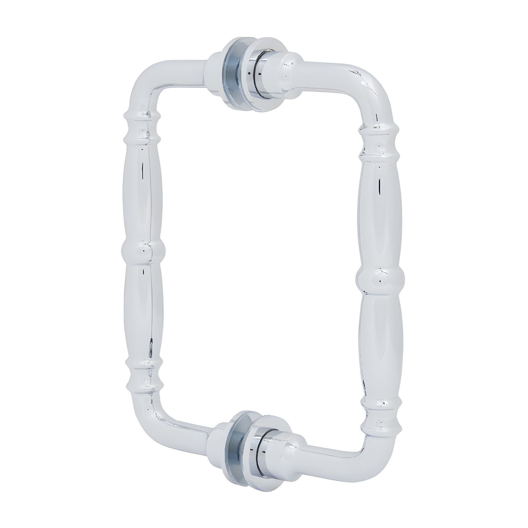 CRL Polished Chrome 6" Victorian Style Back-to-Back Pull Handle