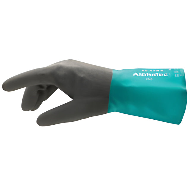Ansell AlphaTec 58-535B Gloves, Nitrile, Acrylic Inner Lining, 13-mil, Size Small (07) – Pair