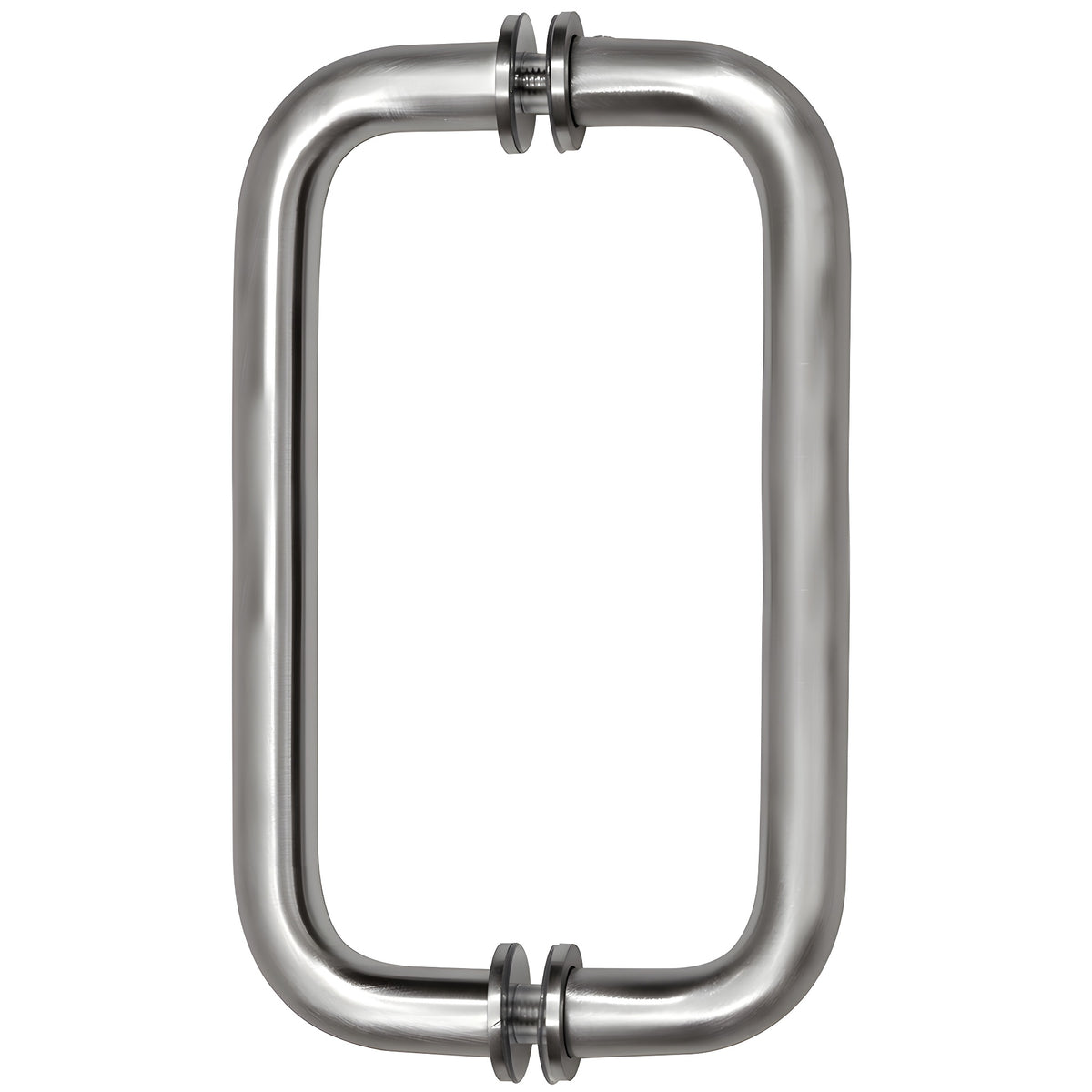 CRL Brushed Stainless 8" BM Series Tubular Back-to-Back Pull Handle