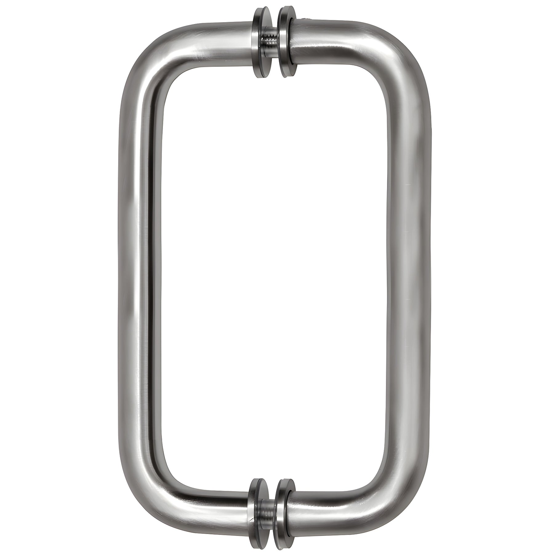 CRL Brushed Stainless 8" BM Series Tubular Back-to-Back Pull Handle
