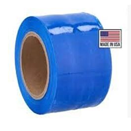 Banding Film, 80 Guage, 3" x 1000', Blue- 18 Rolls / Case
