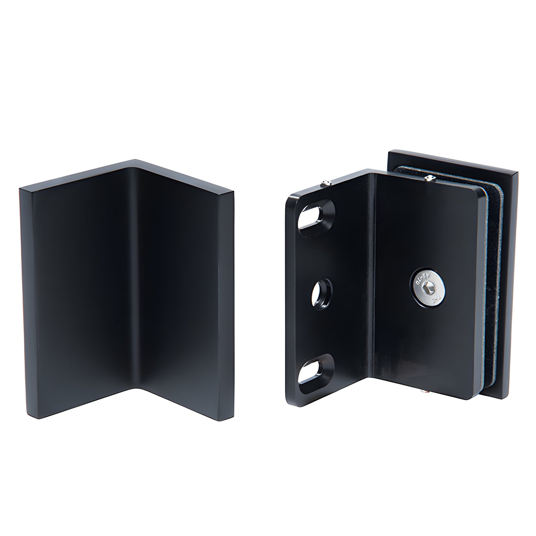 CRL Matte Black Bellagio Series Wall Mount Bracket