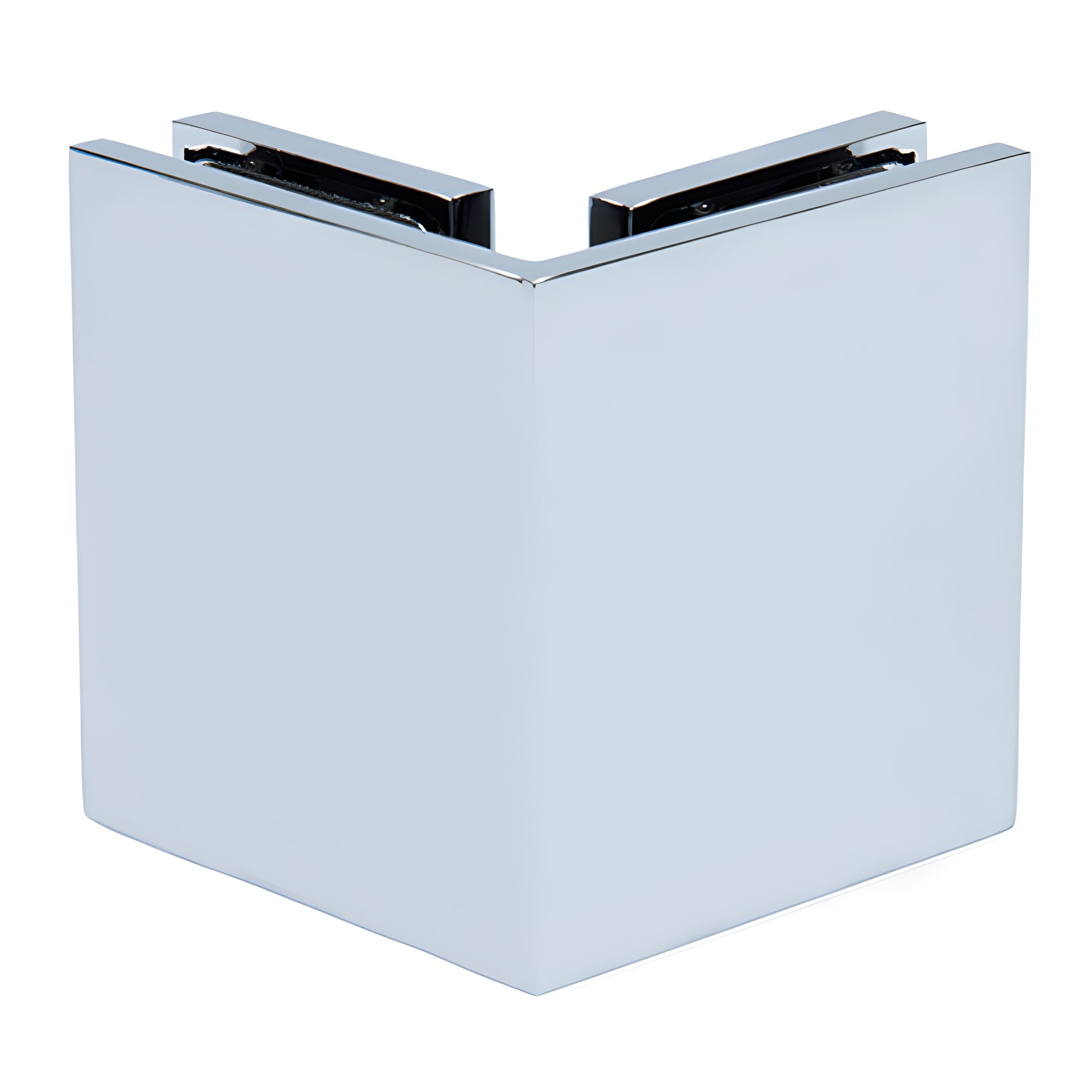 CRL Polished Chrome Bellagio Series Glass-to-Glass Bracket