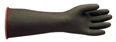 Best 558 Black Rubber Gloves- 1 Pair