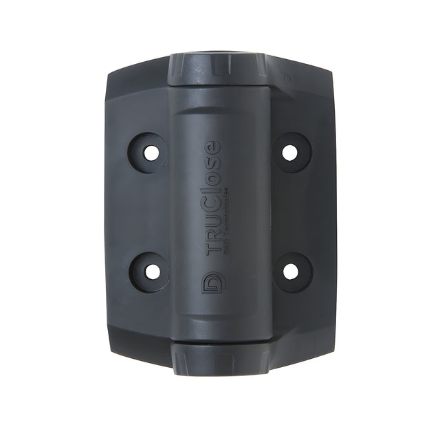 CRL Black Heavy Duty Self Closing Adjustable Hinge