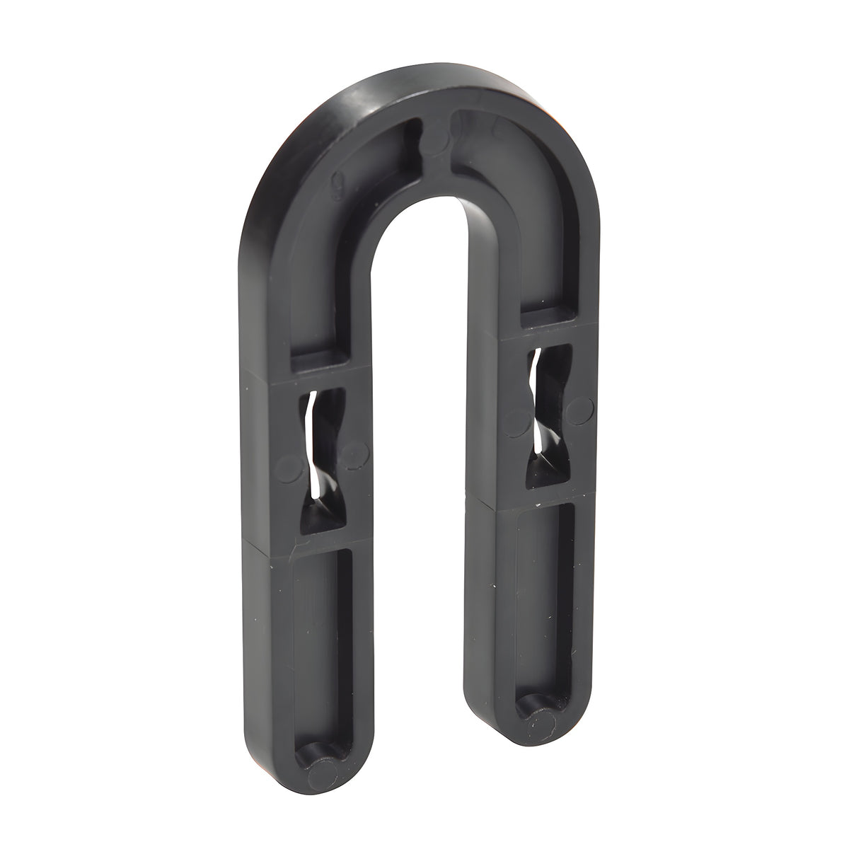 CRL Black 1/4" x 3" Plastic Interlocking Horseshoe Shims