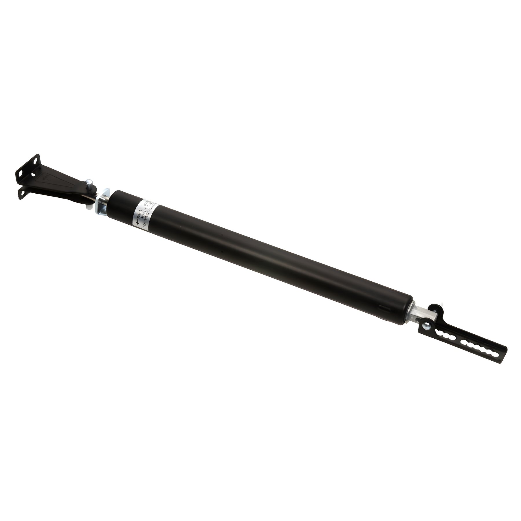CRL Black Screen and Storm Door Hydraulic Closer; Medium to Heavy Duty