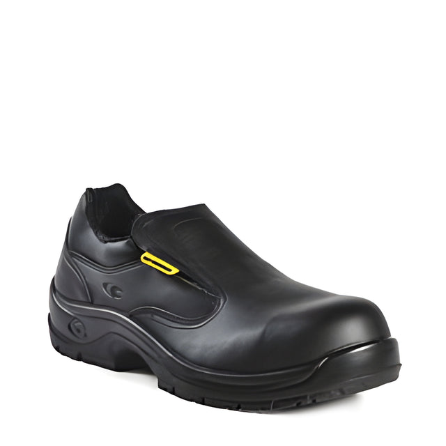 Cofra, Solid Kendall, Steel toe Shoes, Slip on, Black, Size 06 – Pair