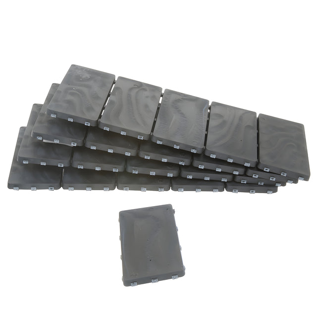 CRL Black 1/4" Plastic Bearing Shimstrips