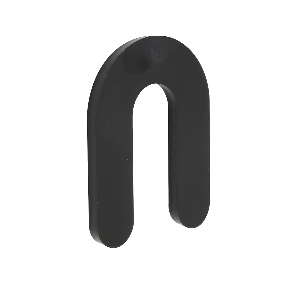 CRL Black 1/4" x 3" Plastic Horseshoe Shims