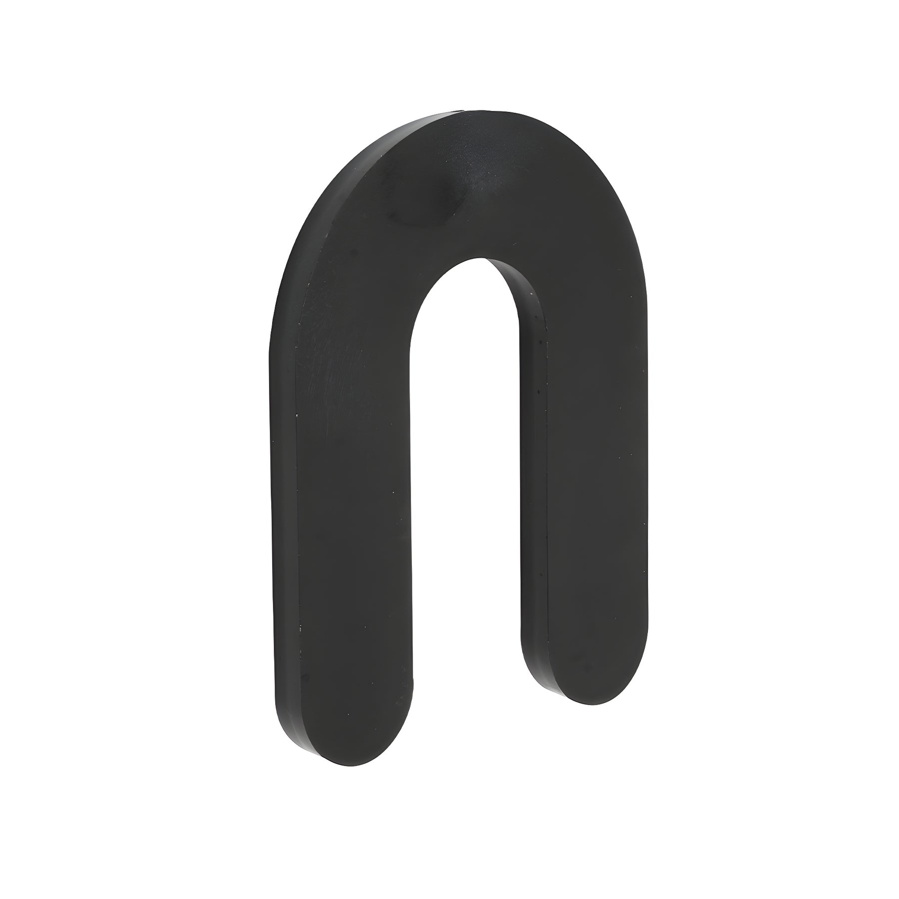 CRL Black 1/4" x 3" Plastic Horseshoe Shims