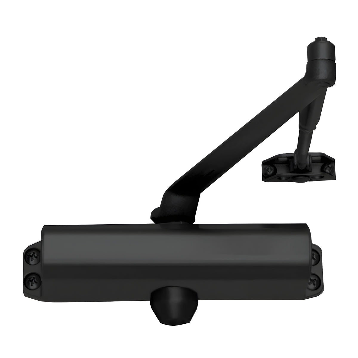 CRL Black ANSI Grade 1 Spring Size 4 Surface Mount Door Closer