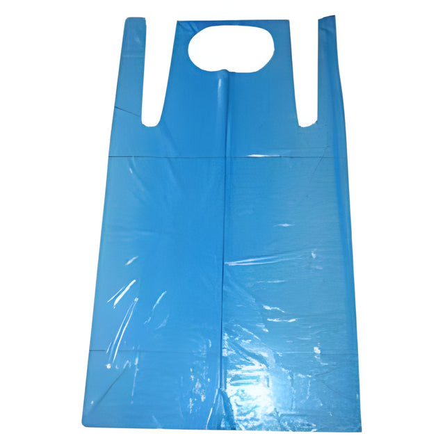 Poly Aprons, 0.8 mil, 35x54, Blue – 100/Box