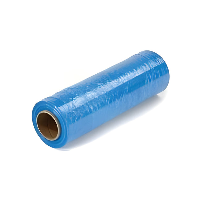 Hand Pallet Wrap, 15 x 1500, 63 Gauge, Blue- 4 Rolls/case