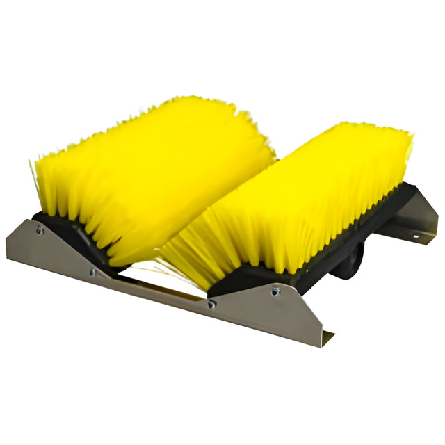 Boot & Shoe Brush with Mounting Bracket, Yellow – 1 Ea