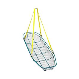 Bridle Sling with Metal Hooks for Wire Stretcher Basket- 1 Ea