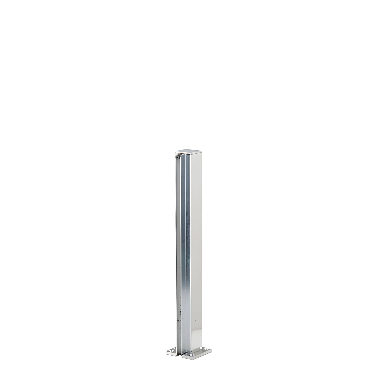 CRL Brite Anodized 12" End Design Series Partition Post