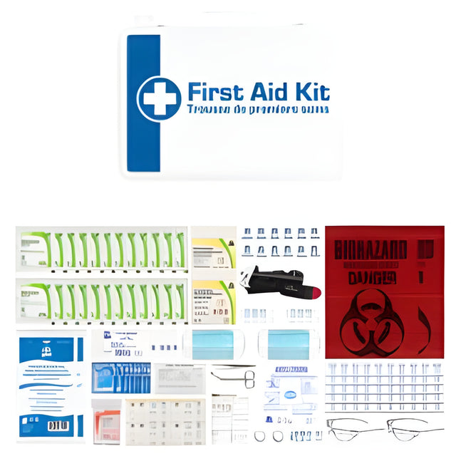 British Columbia, Basic First Aid Kits (WorkSafeBC Z1220), Metal Box