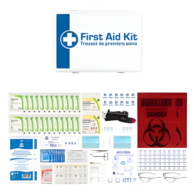 British Columbia, Basic First Aid Kits (WorkSafeBC Z1220), Plastic Box