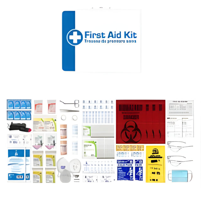 British Columbia, Intermediate First Aid Kits (WorkSafeBC Z1220), Metal Box, Basic