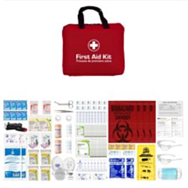 British Columbia, Intermediate First Aid Kits (WorkSafeBC Z1220), Nylon Pack- 1 Each