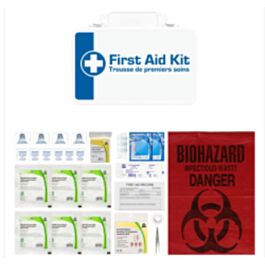British Columbia, Personal First Aid Kits (WorkSafeBC Z1220), Metal Box- 1 Each
