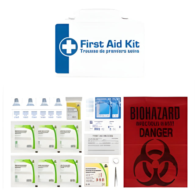 British Columbia, Personal First Aid Kits (WorkSafeBC Z1220), Metal Box