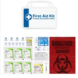 British Columbia, Personal First Aid Kits (WorkSafeBC Z1220), Plastic Box- 1 Each