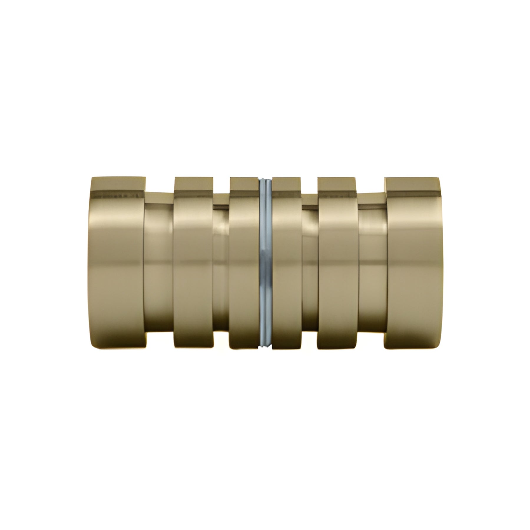 CRL Brushed Bronze Contemporary Style Back-to-Back Shower Door Knobs