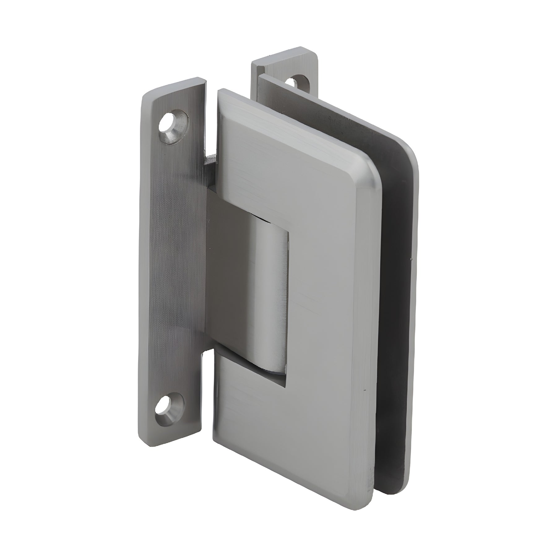 CRL Brushed Nickel Cologne 537 Series 5 Degree Pre-Set Wall Mount 'H' Back Plate