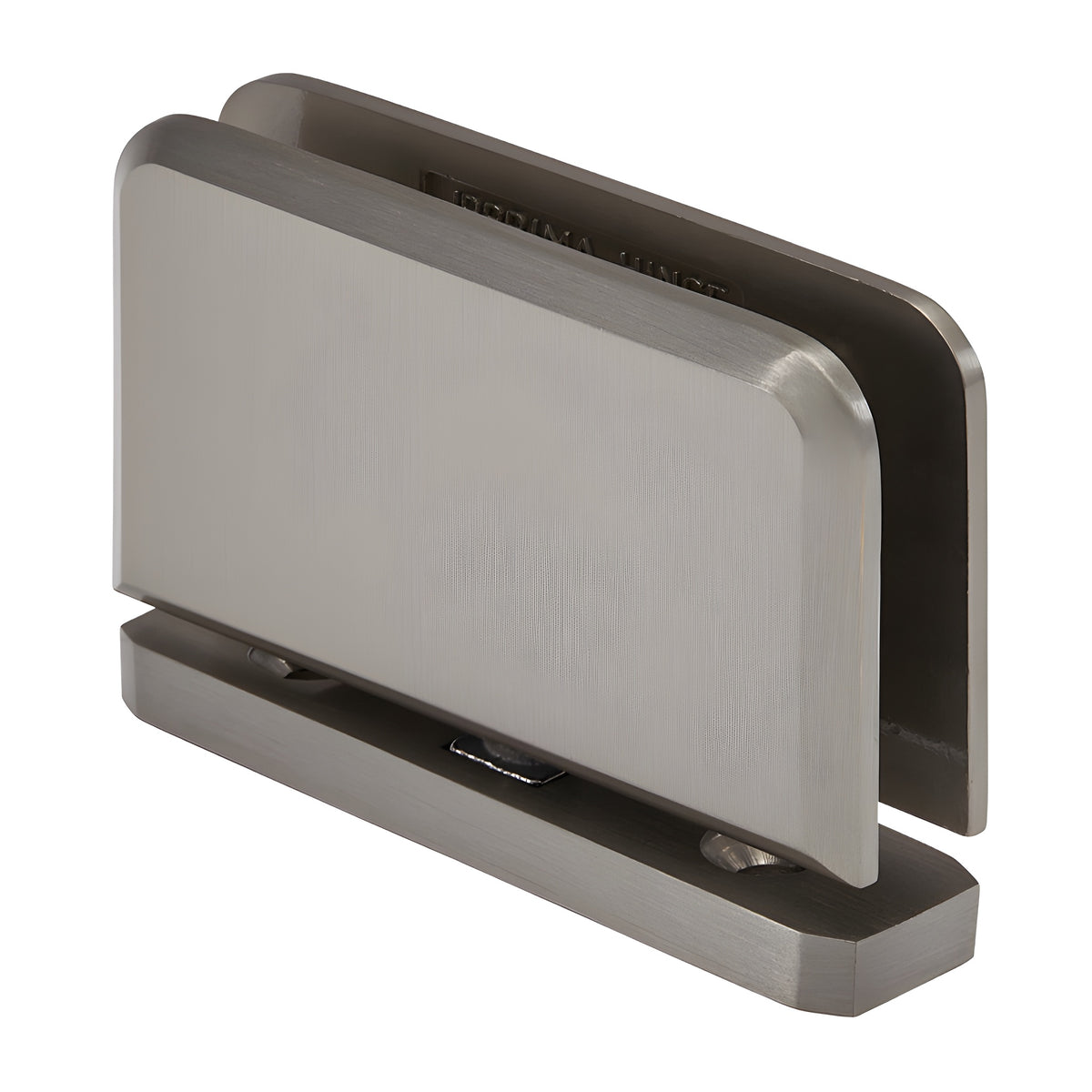 CRL Brushed Nickel Junior Prima 01 Series Top or Bottom Mount Hinge