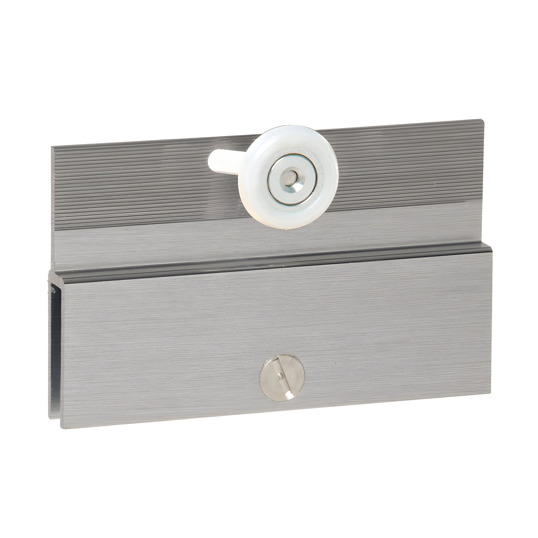 CRL Brushed Nickel 1/4" Top Hanger Bracket for CK/DK Cottage Series Sliders