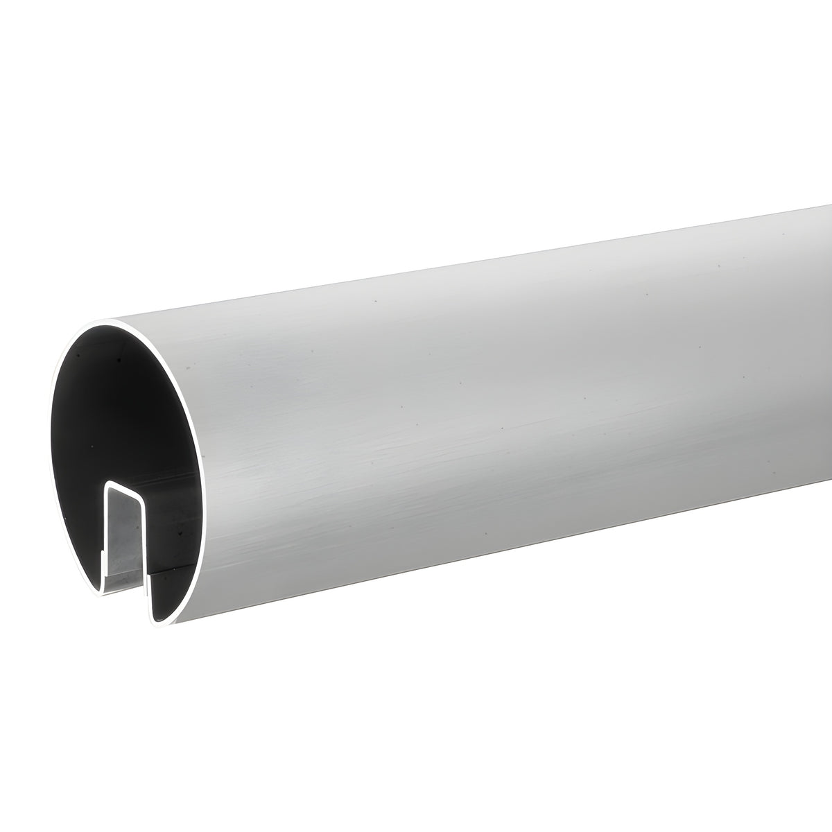 CRL Brushed Stainless 3-1/2" Premium Cap Rail for 1/2" or 5/8" Glass - 120"