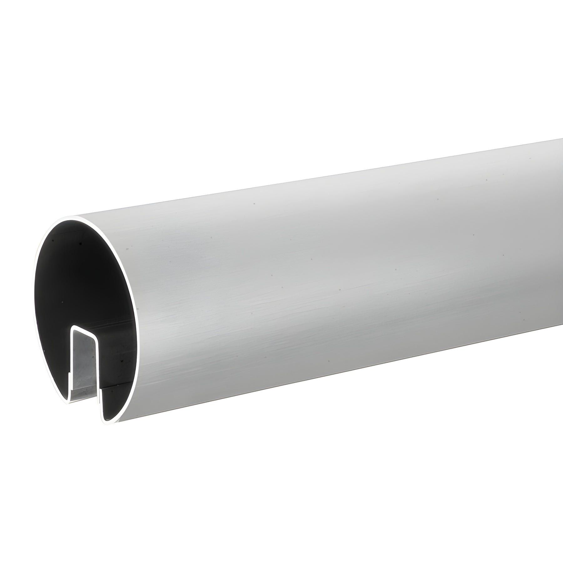 CRL Brushed Stainless 3-1/2" Premium Cap Rail for 1/2" or 5/8" Glass - 120"