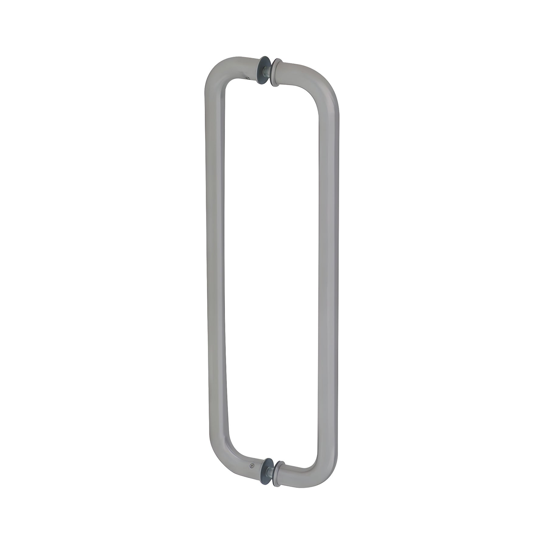 CRL Brushed Stainless 18" Glass Mounted Back-to-Back Standard Pull Handle