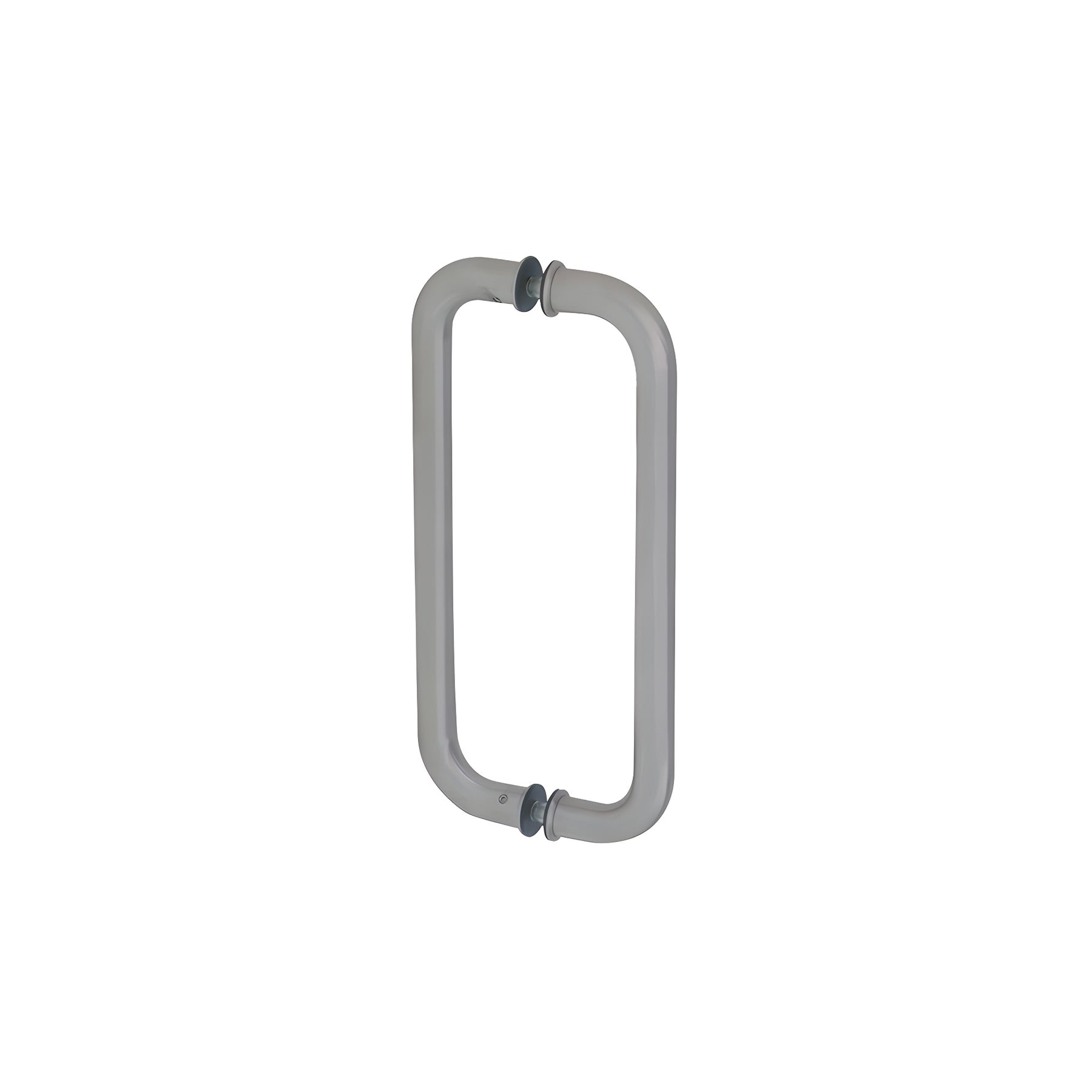 CRL Brushed Stainless 10" Solid Glass Mounted Standard Pull Handle