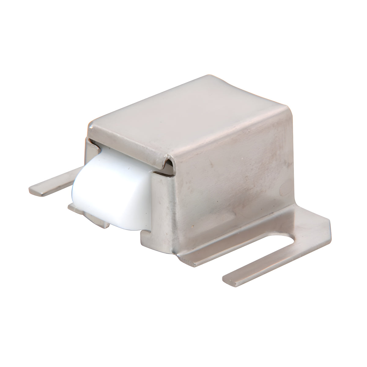 CRL Brushed Stainless Finish Shower Door Catch with Nylon Tip