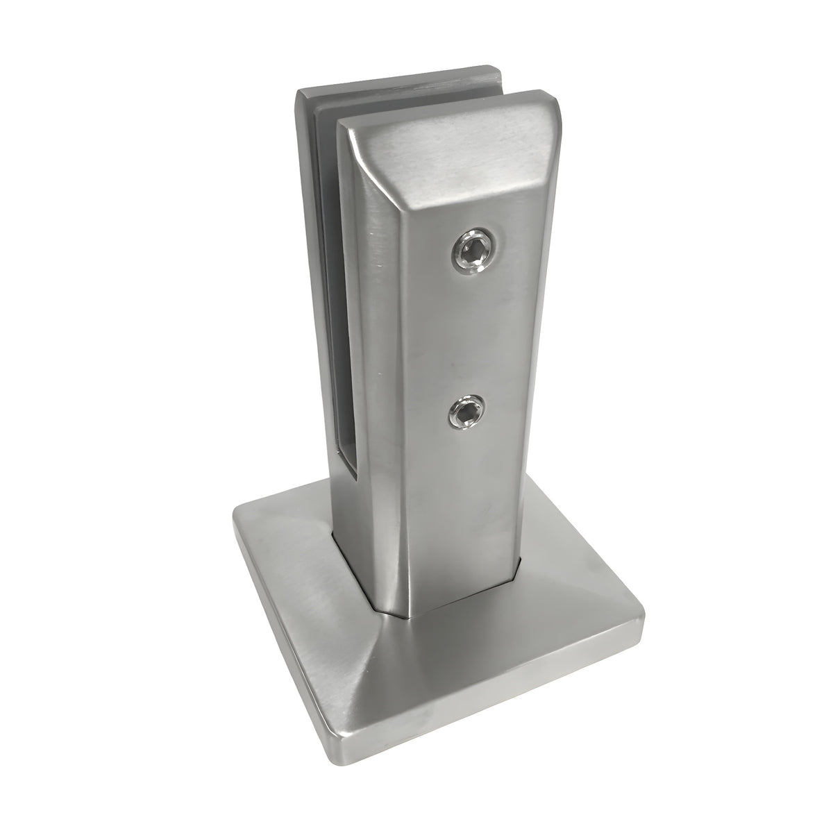 CRL Brushed Stainless Steel Square Surface Mount Friction Fit Spigot, 2205