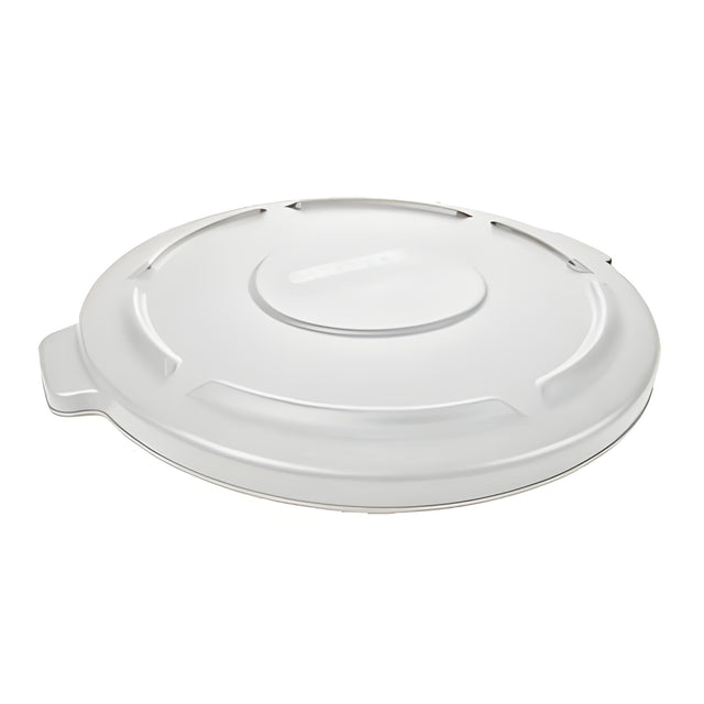 Brute Garbage Container Lid,44 Gal, White- 1 Ea