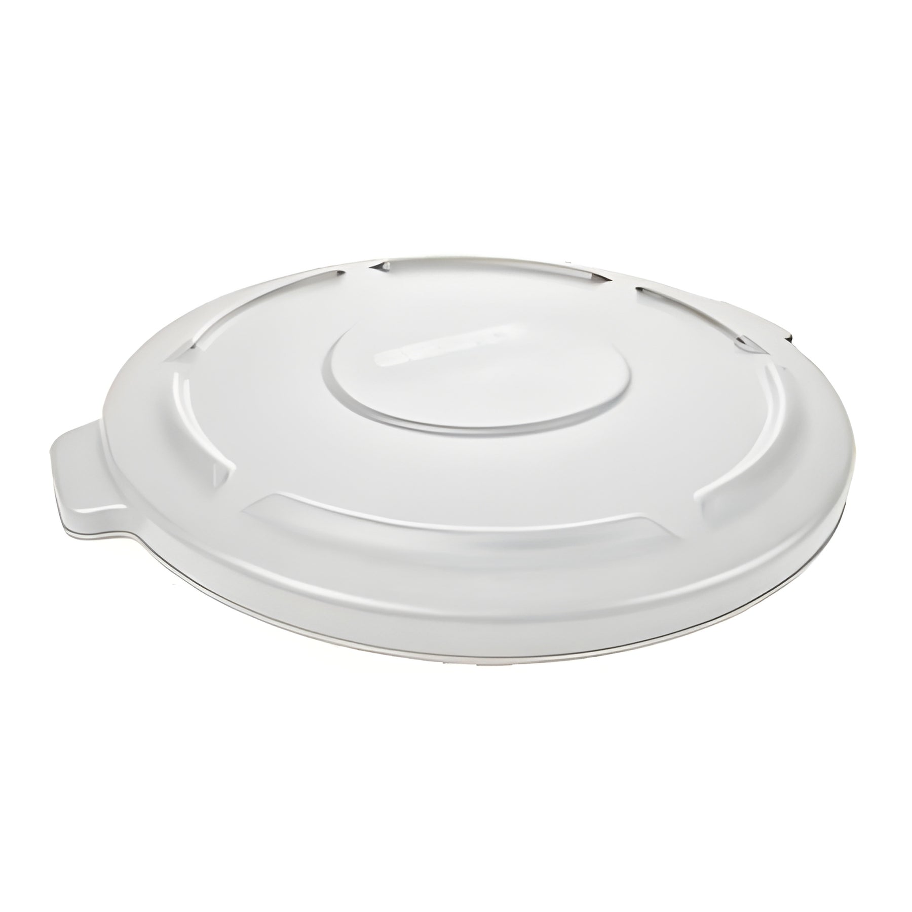 Brute Garbage Container Lid,44 Gal, White- 1 Ea