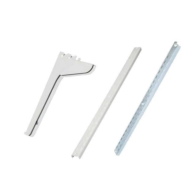 CGS 58 Standard and 581 Bracket Series, 581 Extra-D Double-Slot Bracket, 24 in, Brown