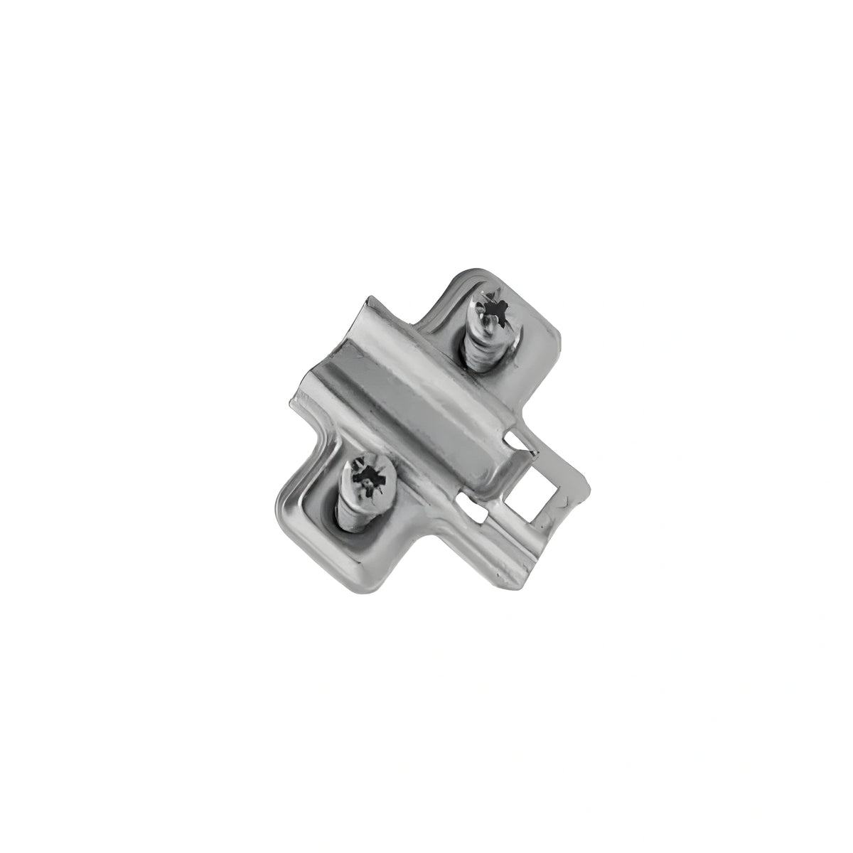 CGS Euro Mounting Plates For Clip-On With pre-mounted expanding 5mm Dowel / Wood Screws