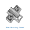 CGS Cushion Close Self Closing Face Frame Hinge - SOFT CLOSE HINGE INSET CAM - 200 Units Per Case