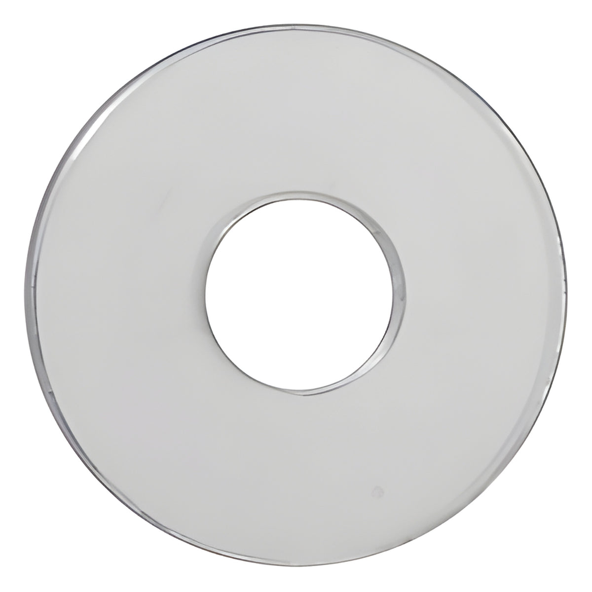 CRL 1-1/4" Diameter Large Hole Clear Washer