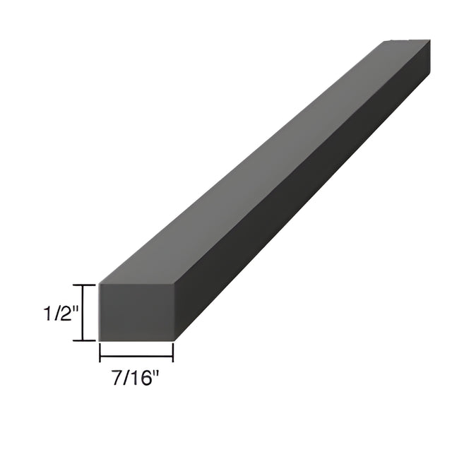 CRL 1/2" x 7/16" x 4" Silicone Rubber Setting Blocks