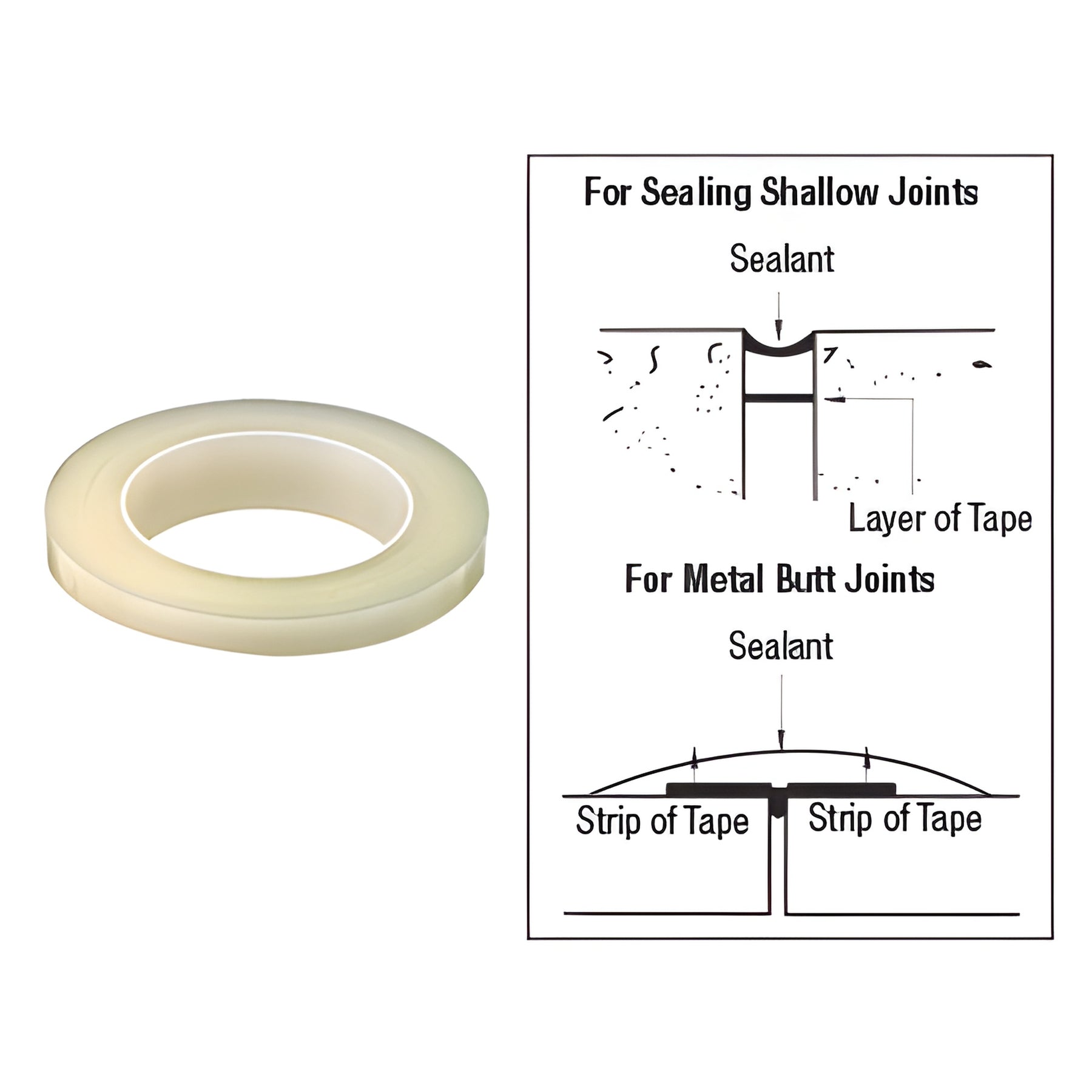 CRL 1/4" Bond Breaker Tape
