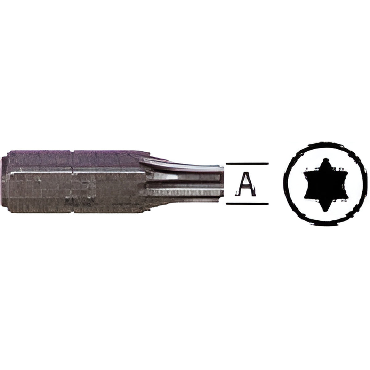 CRL 1/4" Hex T25 Torx® Insert Bit